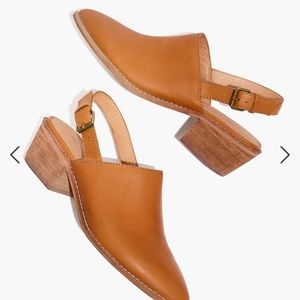 Madewell Jess Slingback Mules size 8